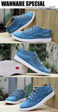 Men's Denim British Style Canvas Shoe | Sneaker - Kalsord