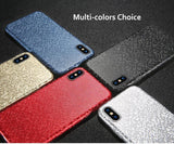 Ultra Thin Mosaic Case For iPhone X 8 7 6 6s plus- Gold, Red, Blue, Silver, BlackCases - Kalsord