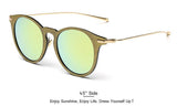 Women's Designer Vintage Wood Grain Retro Sunglassessunglasses - Kalsord