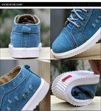 Men's Denim British Style Canvas Shoe | Sneaker - Kalsord