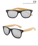 Wooden Frame Retro Sunglassessunglasses - Kalsord