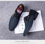 Men's Italian Style Pointed Toe Dress Shoe - Kalsord