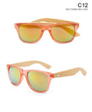 Wooden Frame Retro Sunglassessunglasses - Kalsord