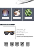 Wooden Frame Retro Sunglassessunglasses - Kalsord