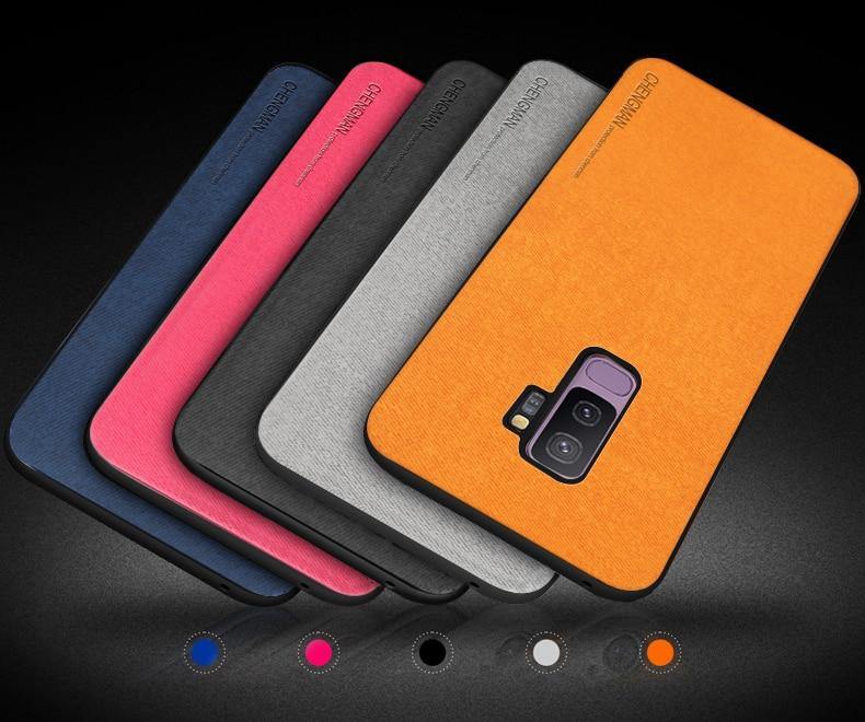 Silicone | Cloth Fabric Phone Case For Samsung Galaxy s8 s9 Plus s10 s10 Pluscases - Kalsord