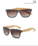 Wooden Frame Retro Sunglassessunglasses - Kalsord
