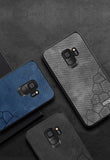 Embossed Synthetic Leather Case For Samsung Galaxy S9 S9 PlusCases - Kalsord