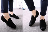 Men's Pointed Toe Gradient Slip-On Shoe | Loafer - Kalsord