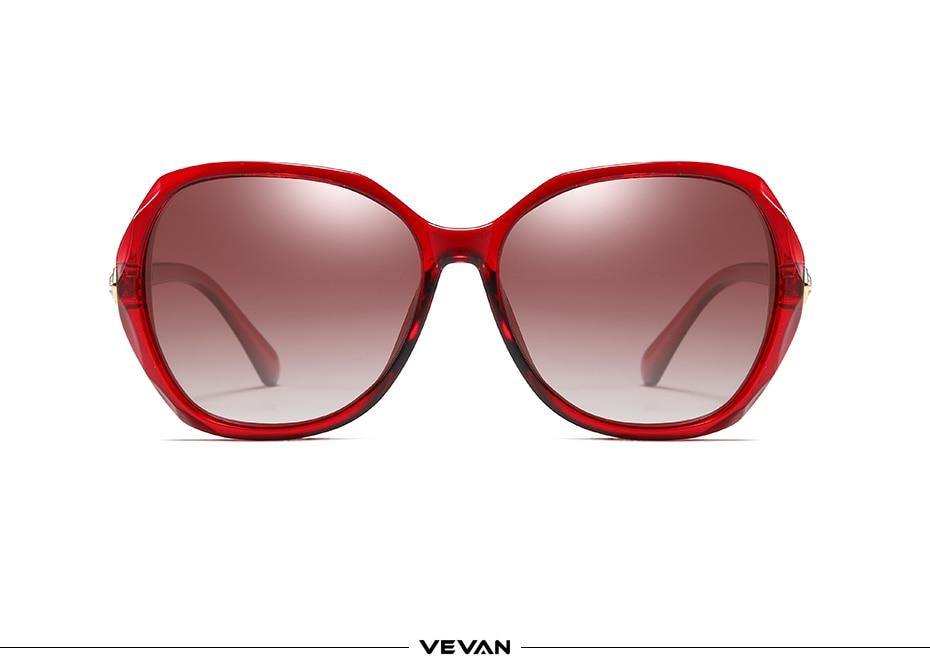 Women's Square Vintage Polarized UV400 Sunglassessunglasses - Kalsord