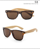Wooden Frame Retro Sunglassessunglasses - Kalsord