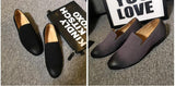 Men's Pointed Toe Gradient Slip-On Shoe | Loafer - Kalsord