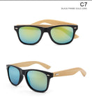 Wooden Frame Retro Sunglassessunglasses - Kalsord