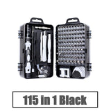 KINDLOV 112 in 1 Screwdriver Set of Screw Driver Bit Set Multi-function Precision Mobile Phone Repair Device Hand Tools Torx Hex