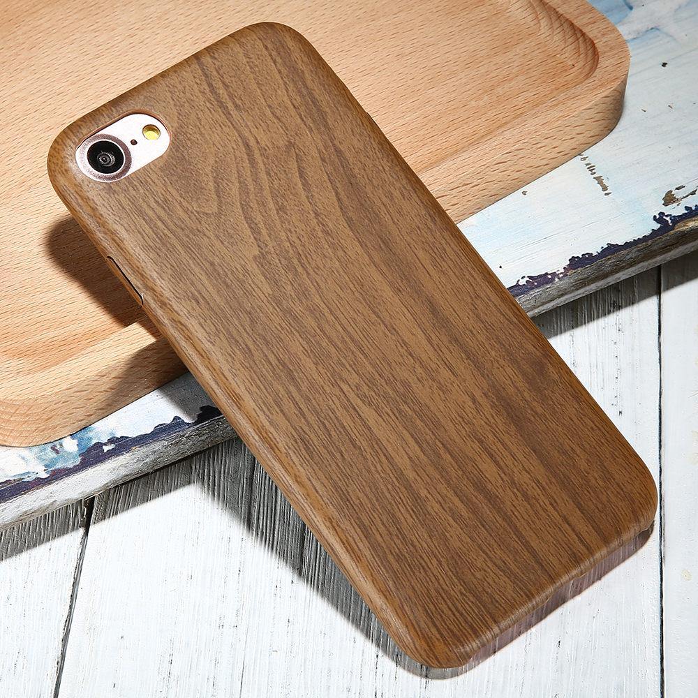 Wood Textured Phone Case For iPhone 6 6s 7 8 Plus XS Max XR X 7 8 6s 6 Plus 5s SEcases - Kalsord