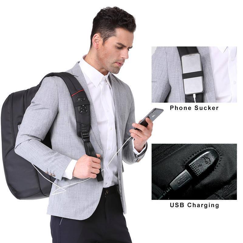 13, 15, 17 Inches  Laptop Backpack External USB Charge Anti-theft Waterproof  Backpacks/ Bags for Men Women