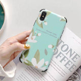Abstract Flowers | Leaves Phone Case For iPhone 6 6S 7 8 PlusCases - Kalsord