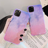 Blu-ray Abstract Starry Night Sky Glitter Phone Case For iPhone 11 Pro Max XR XS Max 7 8 Plus Xcases - Kalsord