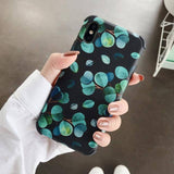 Cute Vivid Leaf | Nature Phone Case For iPhone XR XS Max 6 6S 7 8 Plus Xcases - Kalsord
