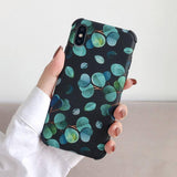 Cute Vivid Leaf | Nature Phone Case For iPhone XR XS Max 6 6S 7 8 Plus Xcases - Kalsord