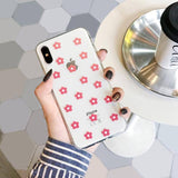 Soft Clear Silicone Floral | Heart Phone Case For iPhone X XS Max XR 6 6S 7 8 Pluscases - Kalsord