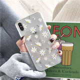 Soft Clear Silicone Floral | Heart Phone Case For iPhone X XS Max XR 6 6S 7 8 Pluscases - Kalsord