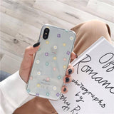 Soft Clear Silicone Floral | Heart Phone Case For iPhone X XS Max XR 6 6S 7 8 Pluscases - Kalsord