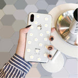 Soft Clear Silicone Floral | Heart Phone Case For iPhone X XS Max XR 6 6S 7 8 Pluscases - Kalsord