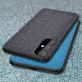 #1 Fabric Cloth Phone Case For Samsung Galaxy S10 5G S10e S9 S8 Plus A Series Slim Soft Bumper Hard PC Back Cover