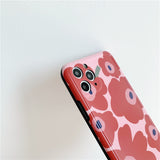 Matte Red Poppy Flower Phone Case/Cover For iPhone