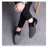 Men's Italian Style Pointed Toe Dress Shoe - Kalsord