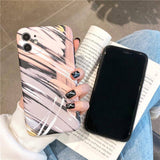 Abstract Stripe Graffiti Phone Case For iPhone 11 Pro Max X XR XS Max 7 8 Plus SE