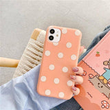 Multicolor Dot Case Soft TPU Case/Cover For iPhone
