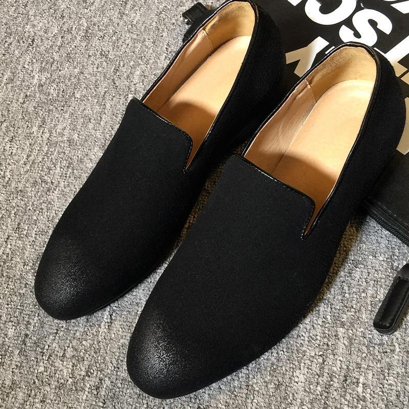 Men's Pointed Toe Gradient Slip-On Shoe | Loafer - Kalsord