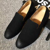 Men's Pointed Toe Gradient Slip-On Shoe | Loafer - Kalsord