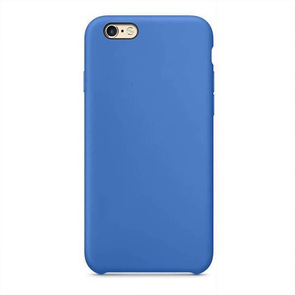 Rainbow | Candy Colored Silicone Case For iPhone XR X XS Max 11 Pro 11 Pro Max 7 Plus 8 Plus 6 6s- Stone Sea Blue Emerald Green Royal Blue Apricot Orange Lilac Purple Yellow Camellia Lemon Yellowcases - Kalsord