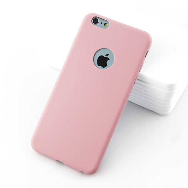 Soft Silicone Case For iPhone 6 S 6S 7 8 Plus 5 5S X 10 XR XS Max 6Plus 6SPlus 7Pluscases - Kalsord