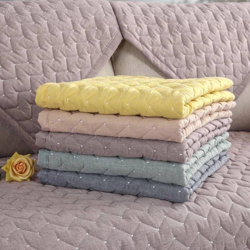Polyester/Cotton Elastic Sofa Cover- 5 Colors - Kalsord