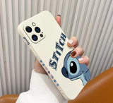 Cute Stitch Cartoon Phone Case For iPhone