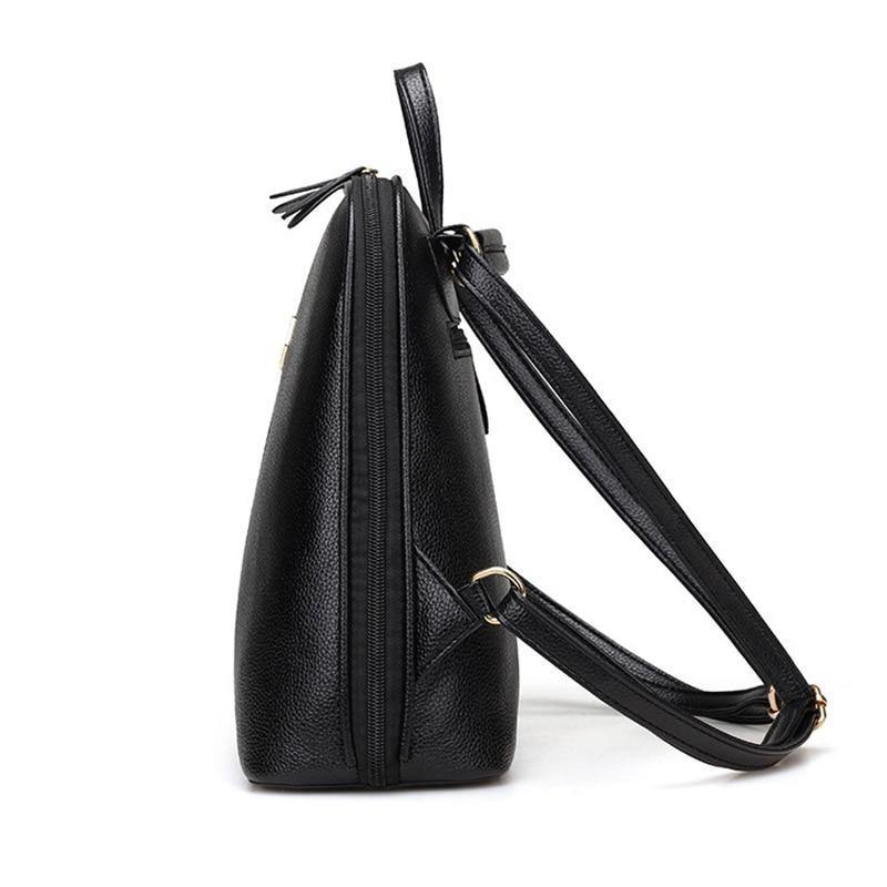 Women's Shell Shape PU Leather Backpackbags - Kalsord