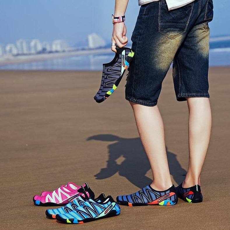 #1 Flexible Quick-Drying Breathable Swimming Aqua Shoes/Sneakers For Beach Walking