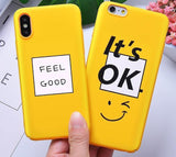 Funny Slogan Phone Case for iPhone 6 6S 7 8 Plus X