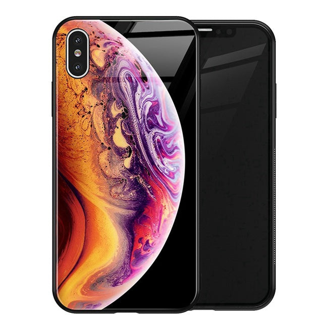 Luxury Space | Galaxy Cover Case for iPhone X XS MAX XR XS  7 8 Plus 6 6SCases - Kalsord