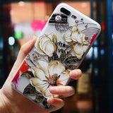 Silicone Flower | Floral Phone Case For iPhone 7 6 S 6S 8 Plus X 5 5S SECases - Kalsord