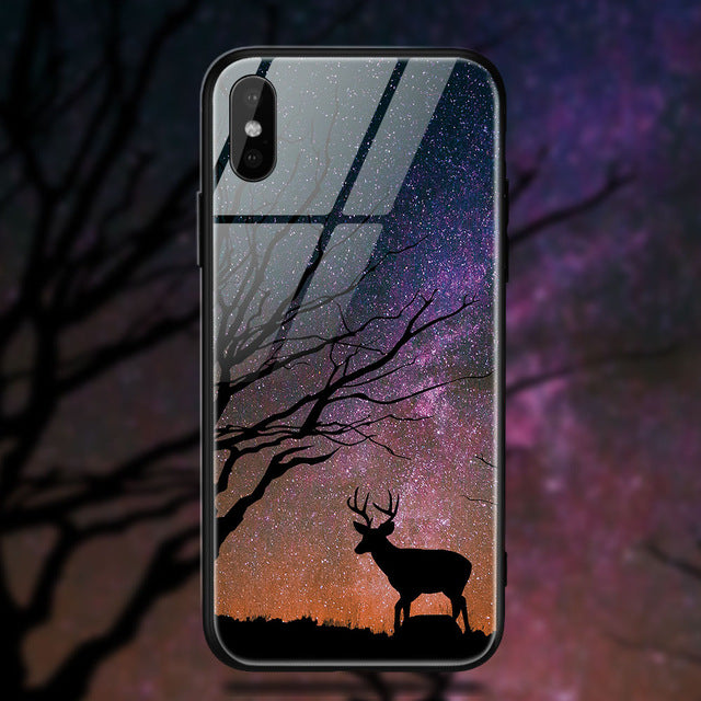 Space Star Case For iPhone X Xs 7 6 S 6s 8 PlusCases - Kalsord