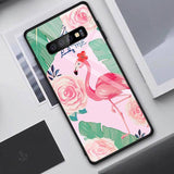 Gradient Heart Space Flowers Animal Planet Stars Tempered Glass Case/Cover For Samsung Galaxy Phonecases - Kalsord