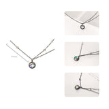 Milky Way  s925 Silver Crystal NecklaceNecklace - Kalsord