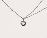 Milky Way  s925 Silver Crystal Necklace