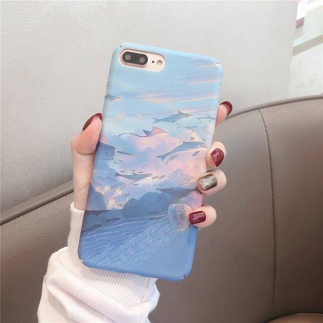 Beautiful Ocean World Phone Case/Cover For iPhone 11 Pro Max 6 6s 7 8 Plus X XS XR Xs Max