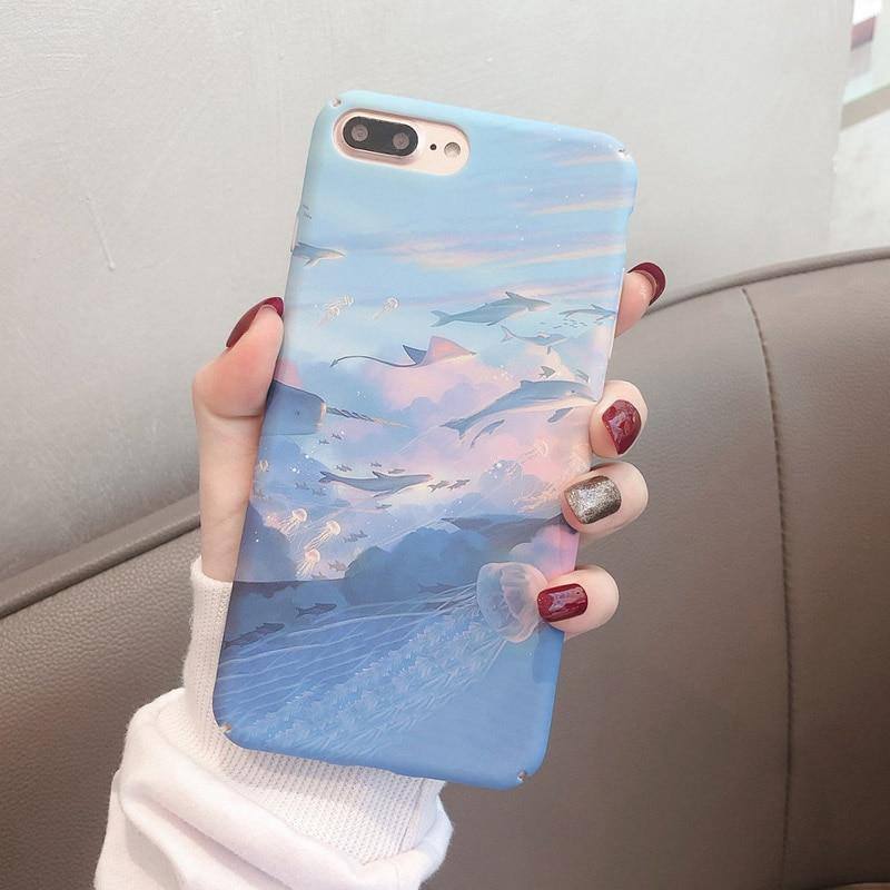 Beautiful Ocean World Phone Case/Cover For iPhone 11 Pro Max 6 6s 7 8 Plus X XS XR Xs Max