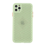 Heat Dissipation Phone Case For iPhone 11 Pro Max X XS XR Xs Max 7 8 Plus- Gray, Green, Black